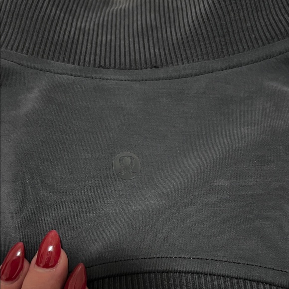 Lululemon Gray/Blue High-Neck Pullover - Picture 3 of 5